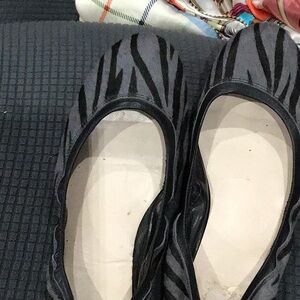 Cole Naan Ballet Flats Zebra